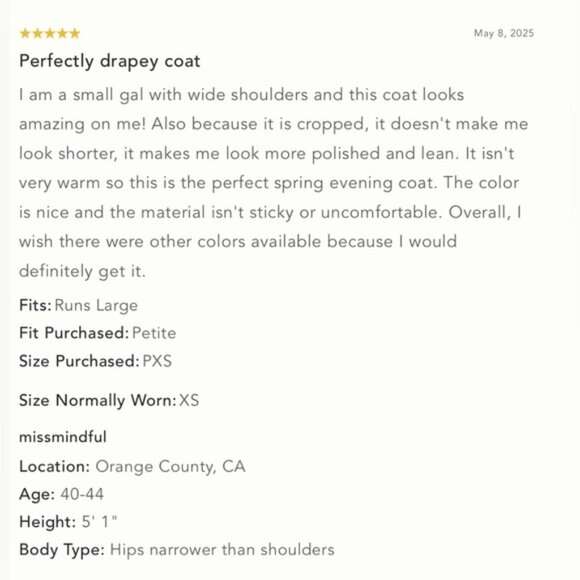 NWT Size M - Anthropologie Crop Trench Coat Neutral Preppy Boho (NWT US$ 158) - Picture 4 of 16